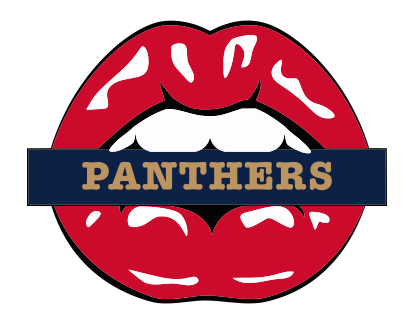 Florida Panthers Lips Logo iron on paper